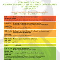 Jornada 35 aniversario del IGU – GUIko 35 urteurrenaren jaurnaldia